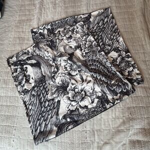 Robert Allen Etched Aviary Custom Made Toile Pillow Cases Set Of Two 19"x19"
